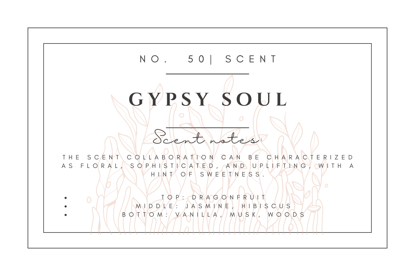 #50- Gypsy Soul Premium scented beads