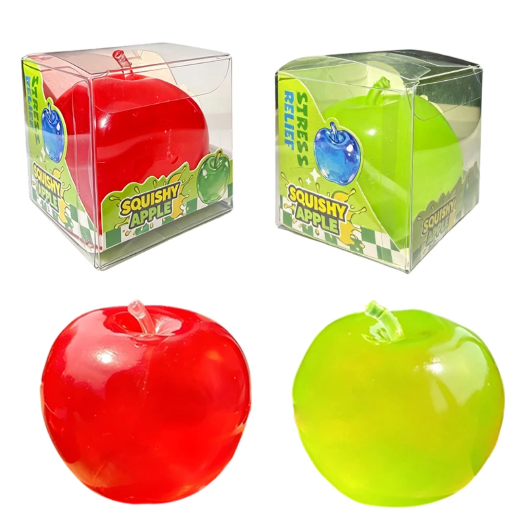 Apple Squishy Pre-order: ARRIVES around JULY 22ND: Fun booth fillers: Sensory toys