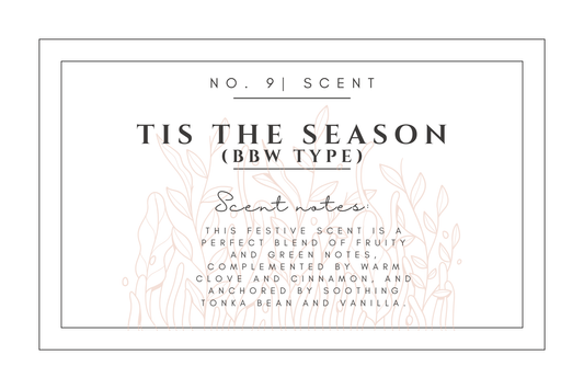 #9- Tis' The Season Premium scented beads