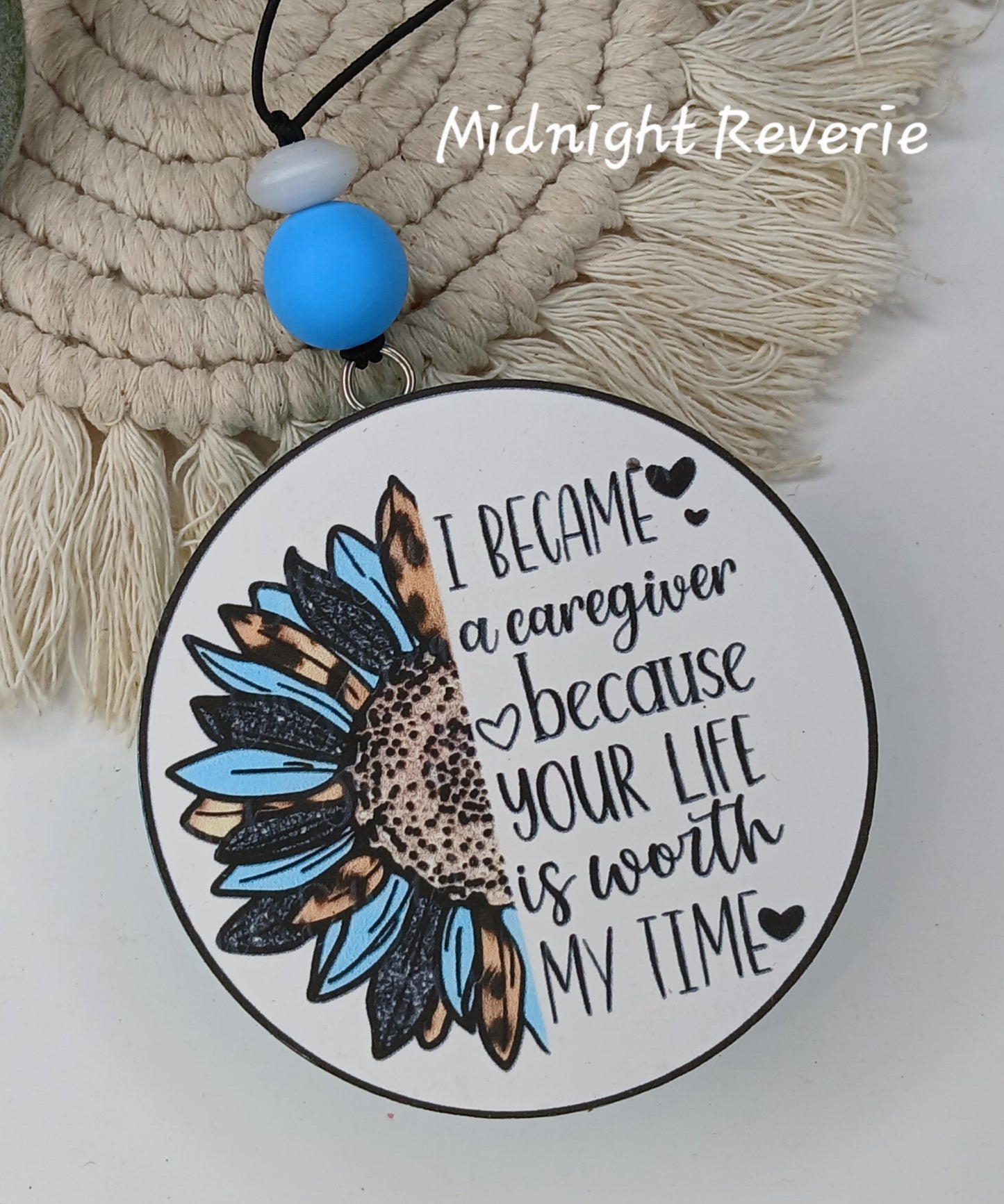 3" Round Cardstock Freshie