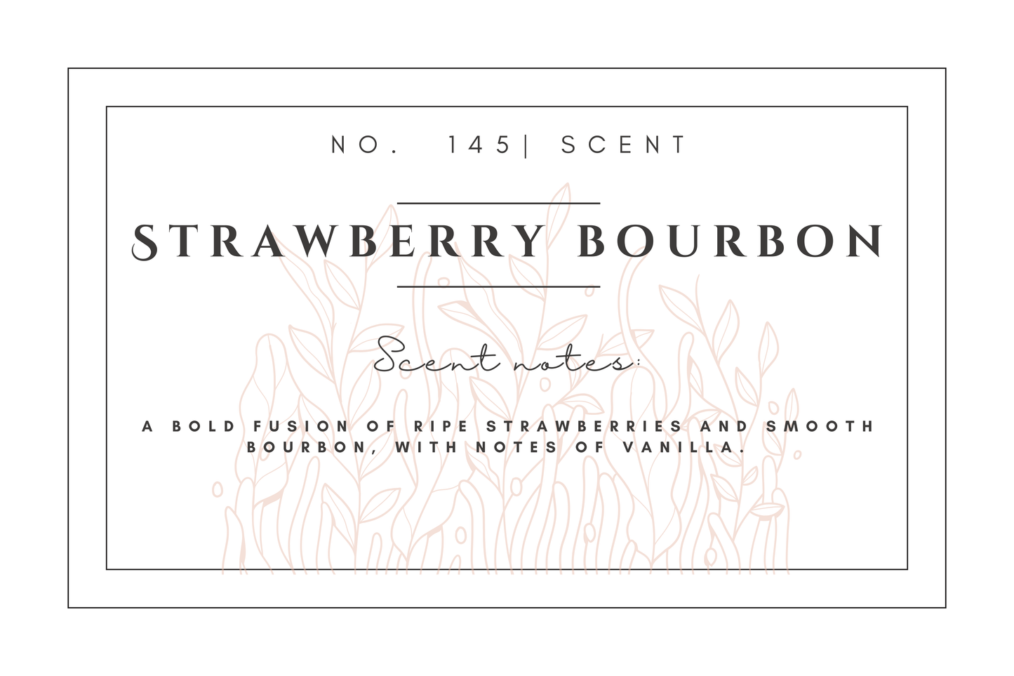 #146 Strawberry Bourbon premium scented beads