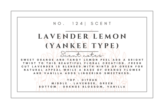 #124 Lavender Lemon premium scented beads