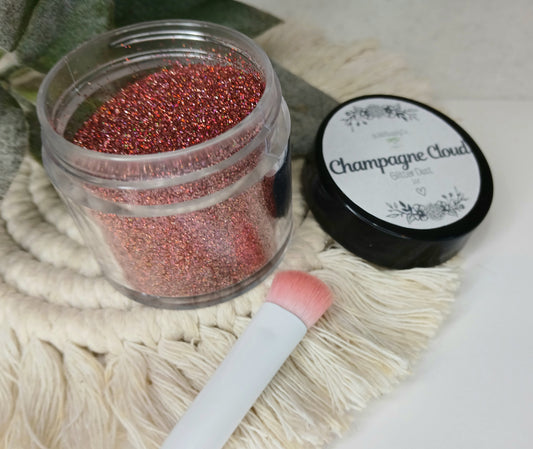 Champagne Cloud glitter dust - holographic shimmer - 1/128 (.2mm)