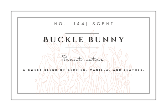 #144 Buckle Bunny premium scented beads