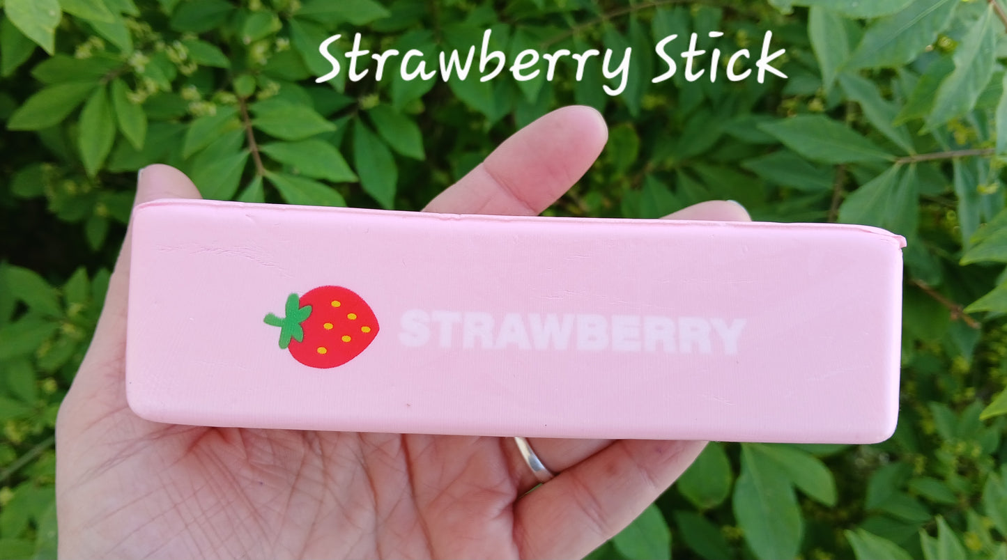 Viral Pink Strawberry Stick squishy's : RTS Fun booth fillers