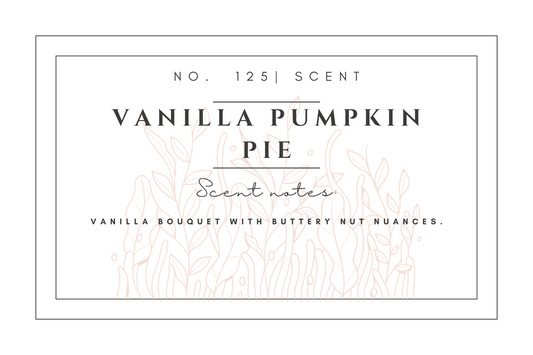#125 Vanilla pumpkin pie premium scented beads