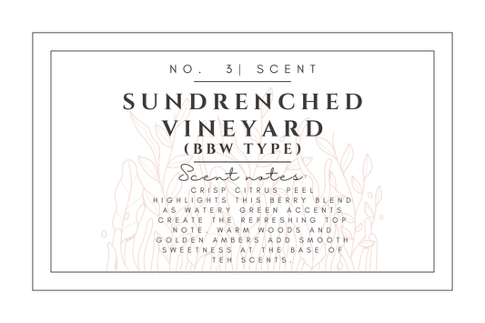 #3- Sundrenched Vineyard Premium scented beads