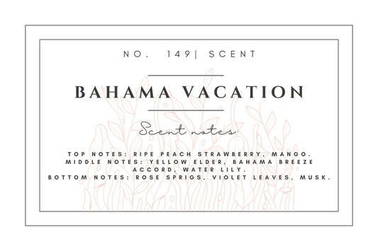#149 Bahama Vacation premium scented beads