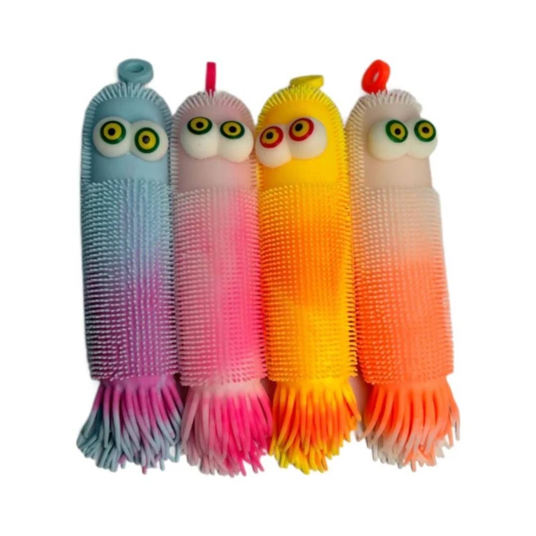 Fuzzy caterpillar squishy's: Preorder TAT- JUNE 28TH: Fun booth fillers: Colors are sent at random