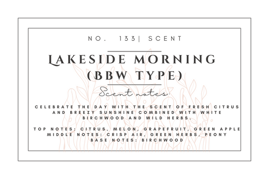 #133 Lakeside Morning premium scented beads