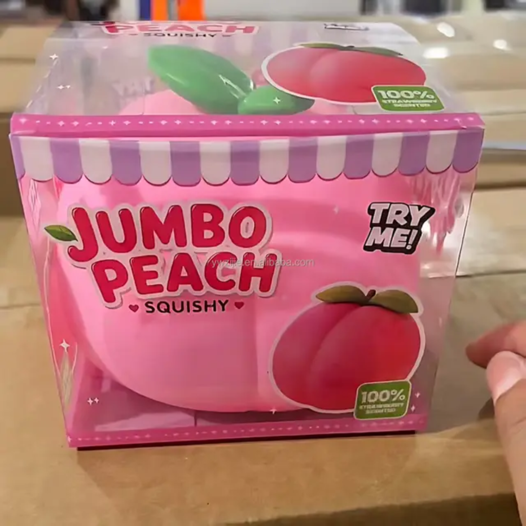 GIANT Peach squishy's : ARRIVES around JULY 22ND: PRE-ORDER: Fun booth fillers