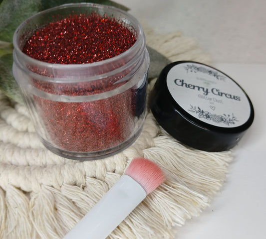 Cherry Circus glitter dust - holographic shimmer - 1/128 (.2mm)