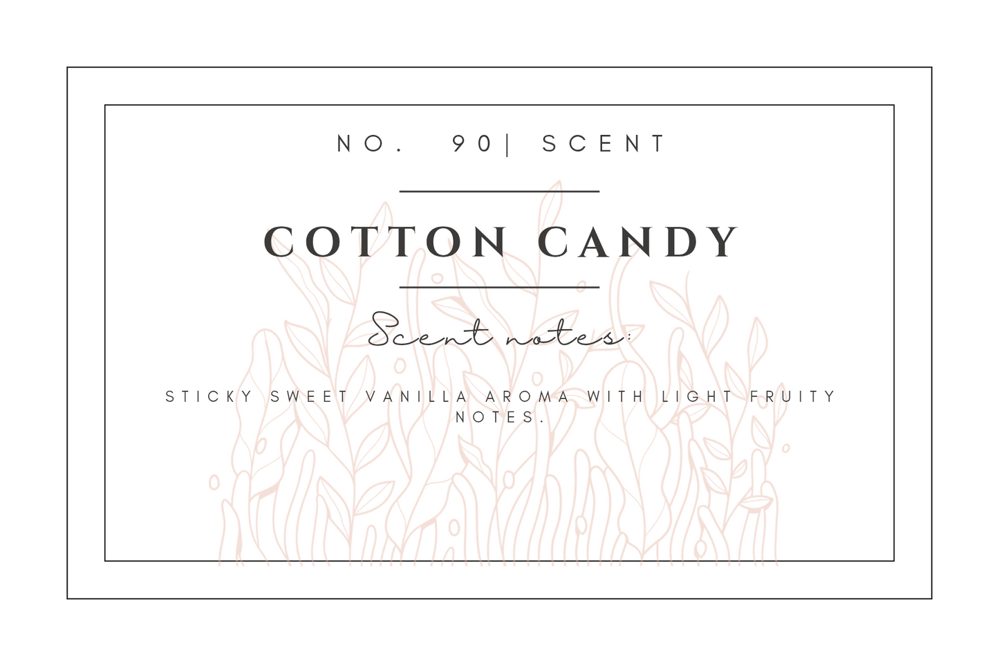 #90 Cotton Candy premium scented beads