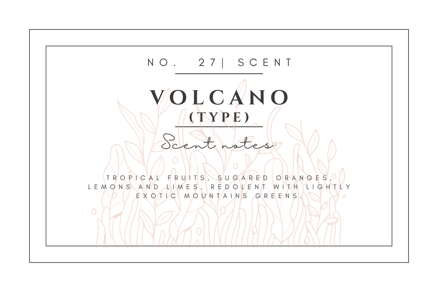 #27- Volcano premium scented beads