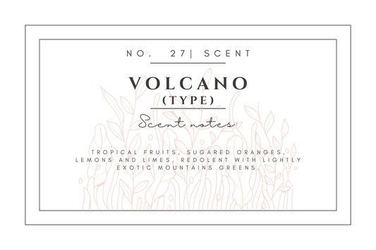 #27- Volcano premium scented beads