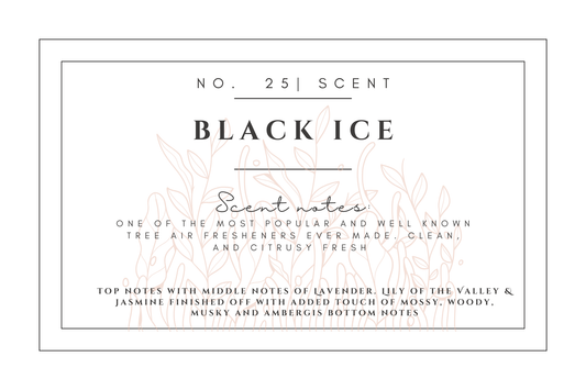 #25- Black Ice premium scented beads