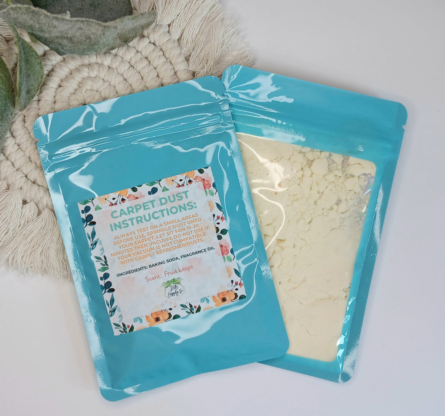Carpet Dust 1oz samples/package fillers