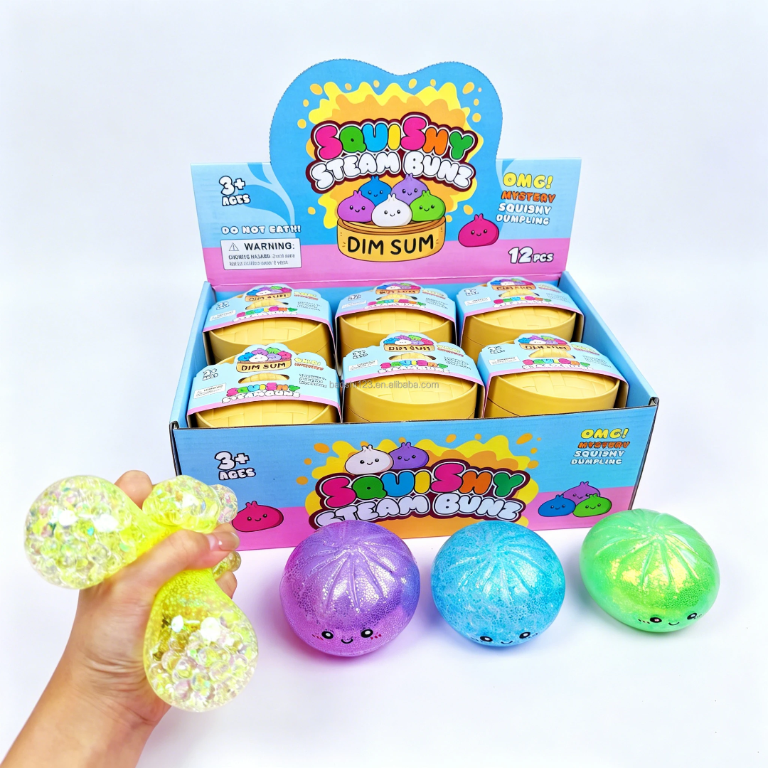 Neon Orbie Dumpling Pre-order: ARRIVES around JULY 22ND: Fun booth fillers: Fun Sensory dumpling toys: Colors will be sent at random
