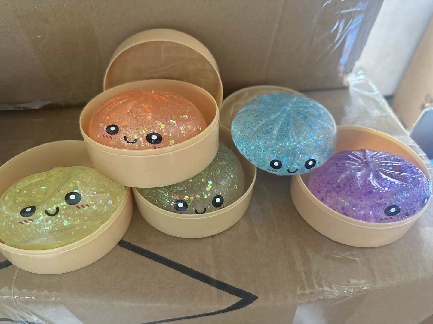 Maltose Dumpling Pre-order: ARRIVES around JUNE 28TH: Fun booth fillers: Fun Sensory dumpling toys: Colors will be sent at random