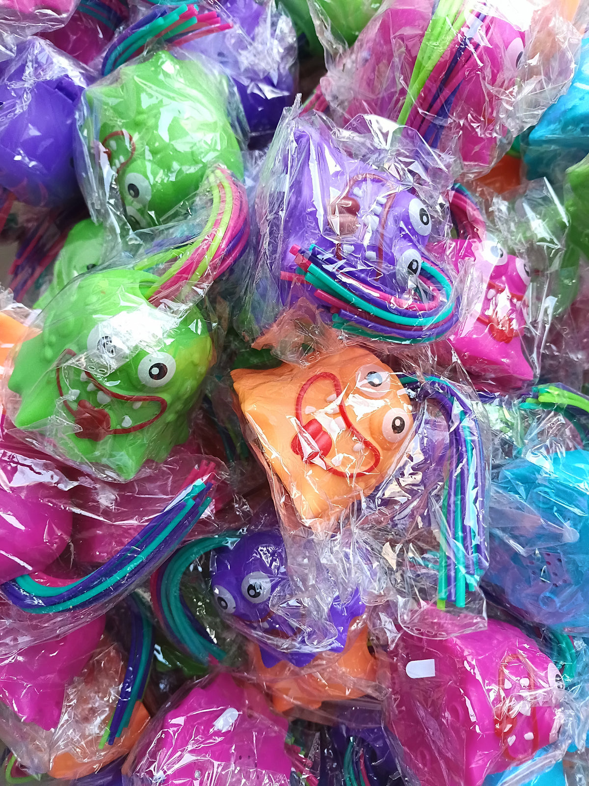 Light up crazy hair monsters: READY TO SHIP: Fun booth fillers: Colors are sent at random