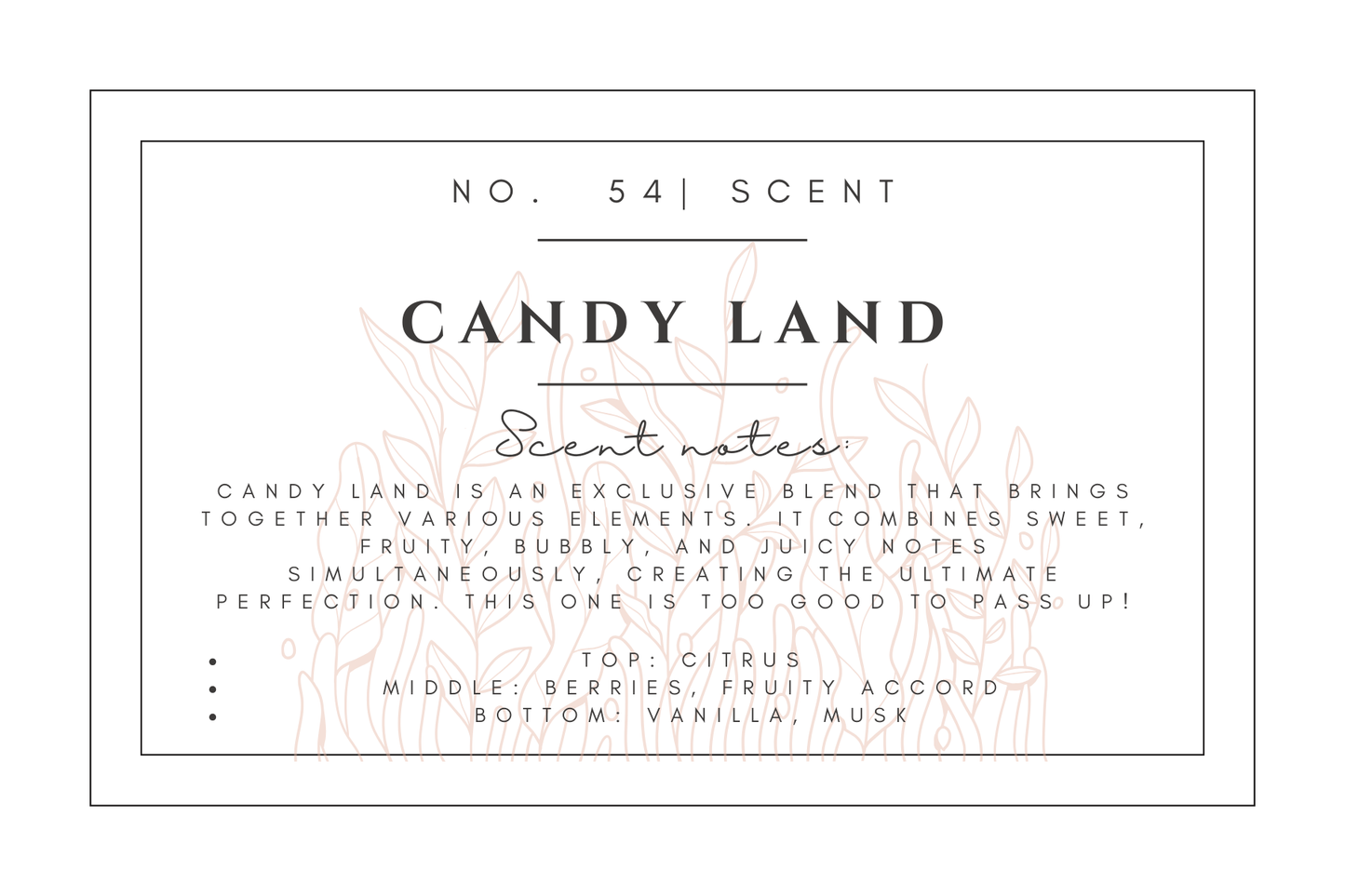 #54- Candy Land Pre-scented beads