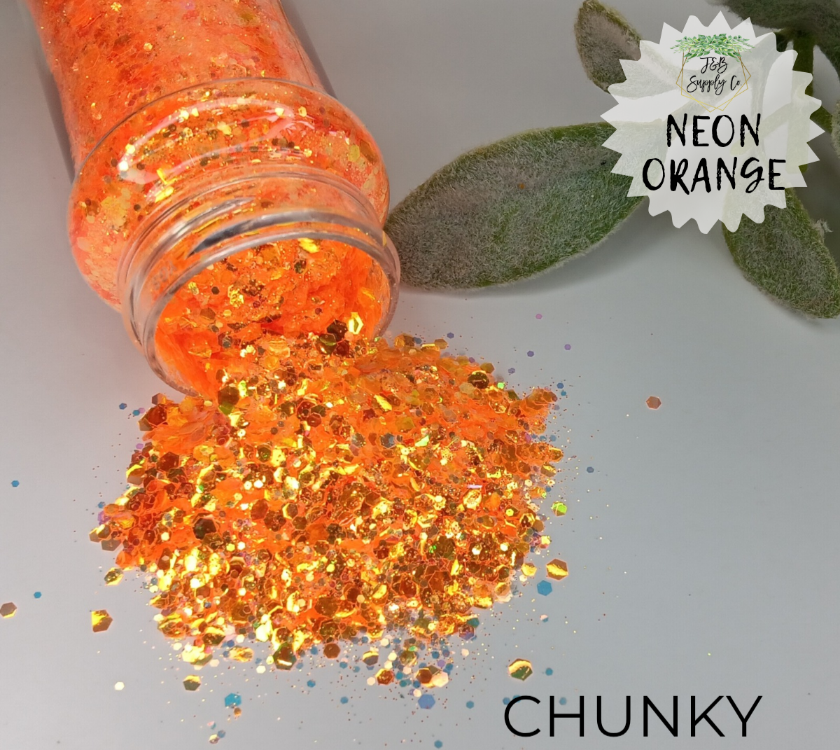 1.5oz Neon Chunky Glitter