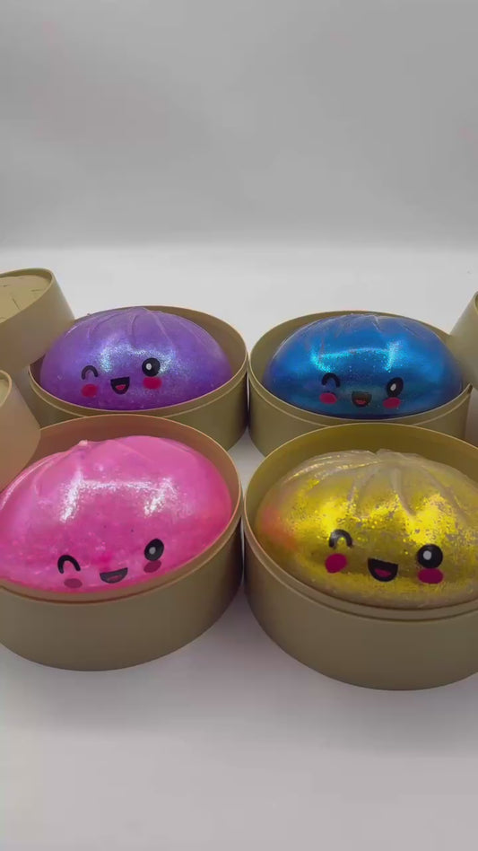 BIG 6" Glitter Orbies Dumpling Squishy Pre-order: ARRIVES around JUNE 28TH: Fun booth fillers: Fun Sensory toys: Colors will be sent at random