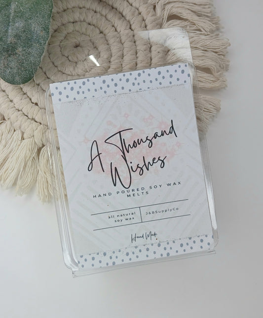 A Thousand Wishes Scented 2.5oz Soy Wax Melt Bar