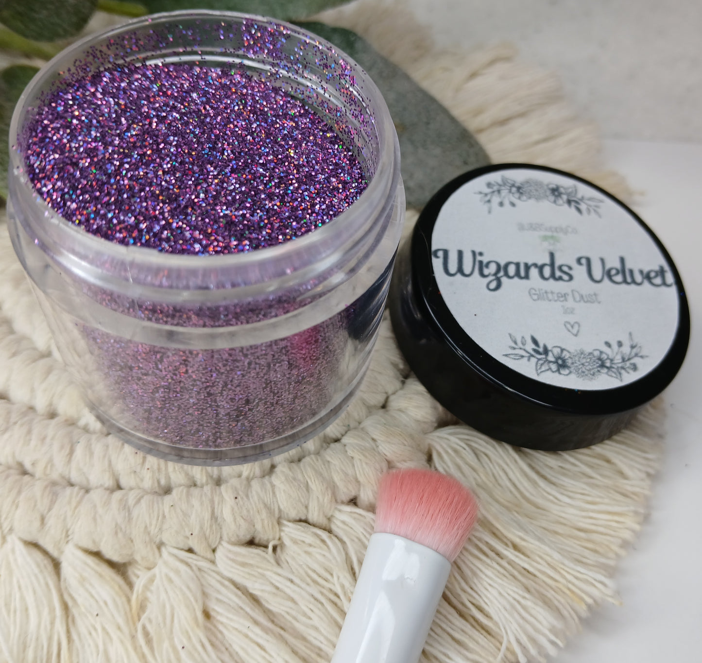 Wizards Velvet glitter dust - holographic shimmer - 1/128 (.2mm)