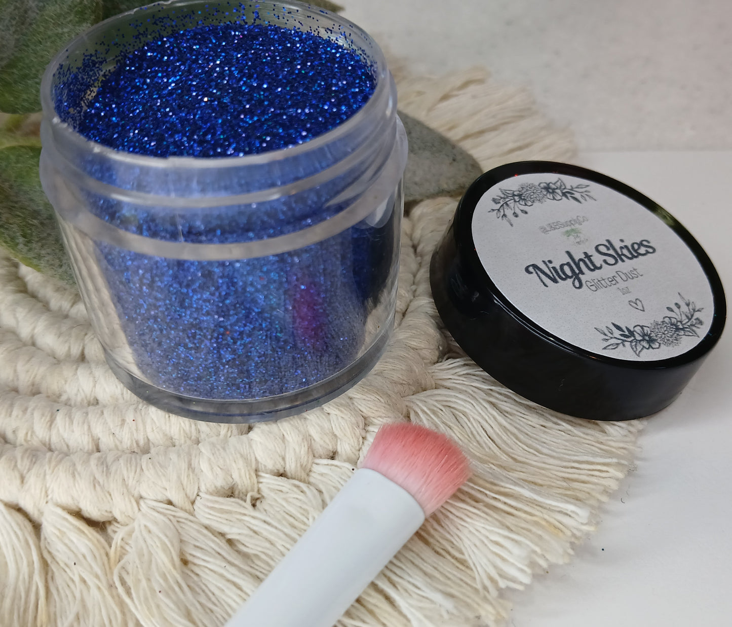 Night skies glitter dust - holographic shimmer - 1/128 (.2mm)