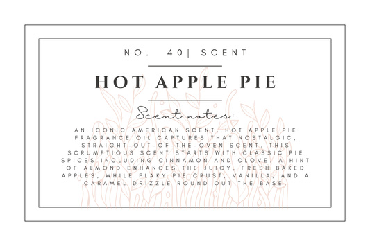 #40- Hot Apple Pie Pre-scented beads