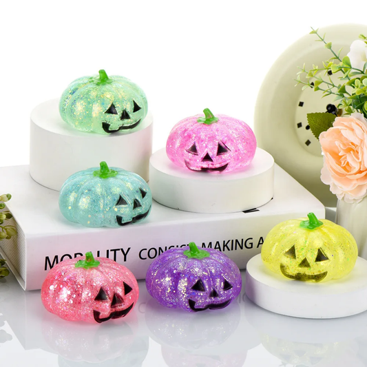 Halloween Maltose Pumpkin Squishy Pre-order: ARRIVES around JULY 22ND: Fun booth fillers: Sensory toys: Halloween booth