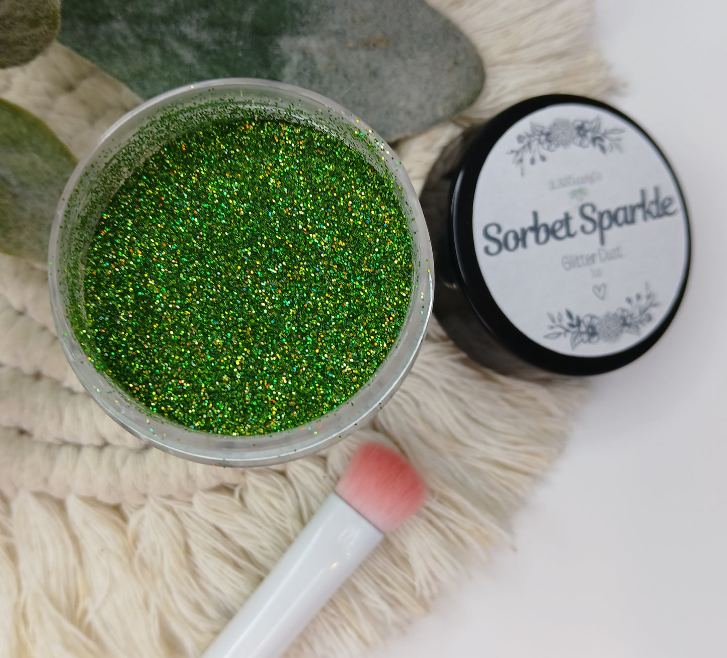 Sorbet Sparkle glitter dust - holographic shimmer - 1/128 (.2mm)