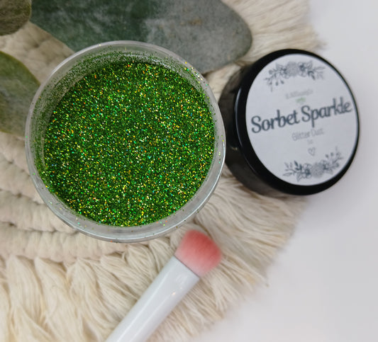 Sorbet Sparkle glitter dust - holographic shimmer - 1/128 (.2mm)
