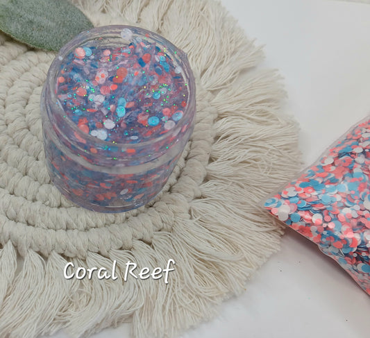 Coral Reef Hair/Body Glitter Gel~ wholesale buyers read description
