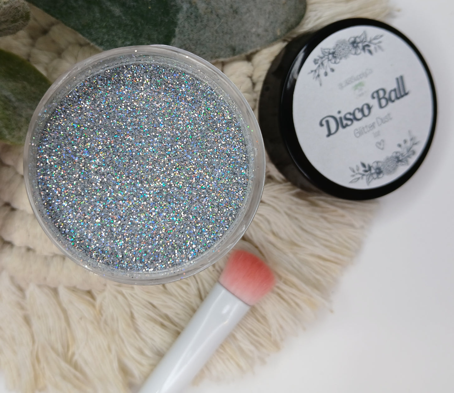 Disco ball glitter dust - holographic shimmer - 1/128 (.2mm)
