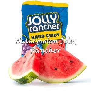 #83- Watermelon Jolly Rancher Pre-scented beads