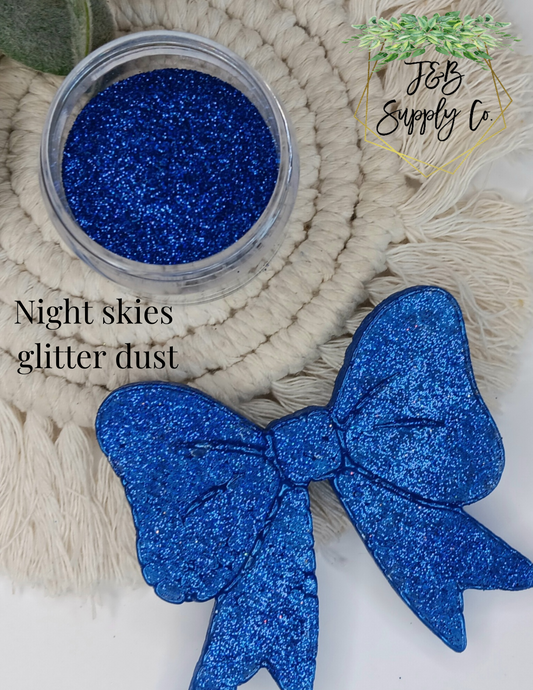 Night skies glitter dust - holographic shimmer