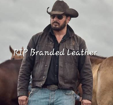#71- RIP Branded Leather Pre-scented beads
