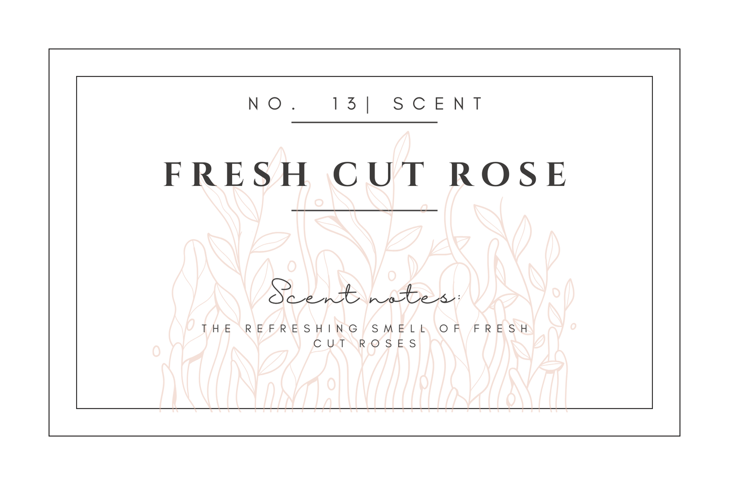 #13- Fresh Cut Roses Premium scented beads