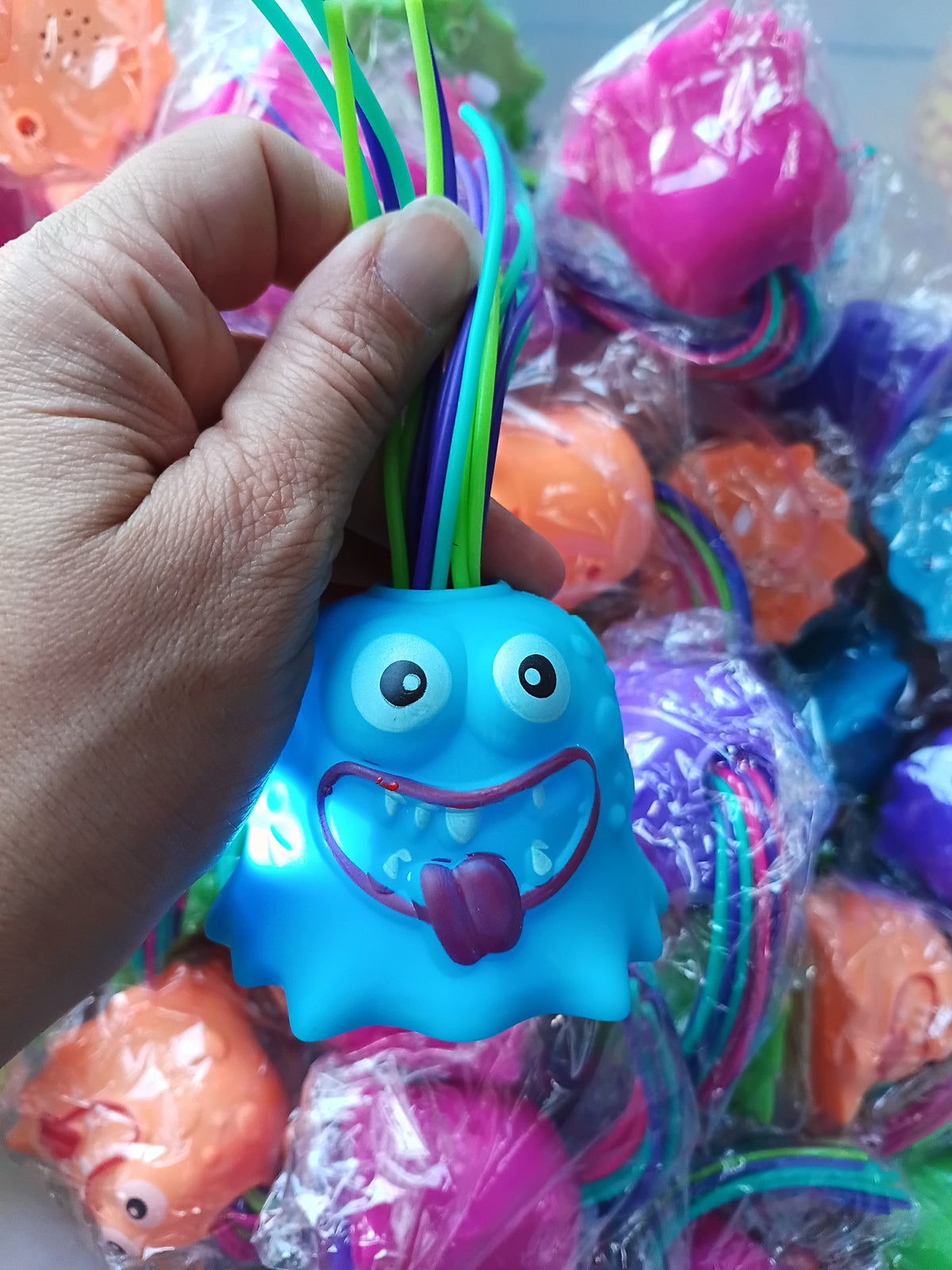 Light up crazy hair monsters: READY TO SHIP: Fun booth fillers: Colors are sent at random