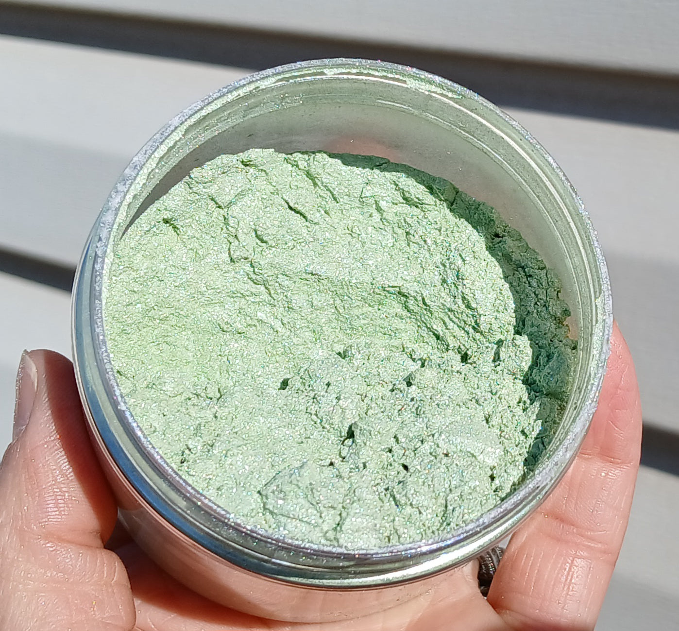 Seafoam Shimmer Mica Powder