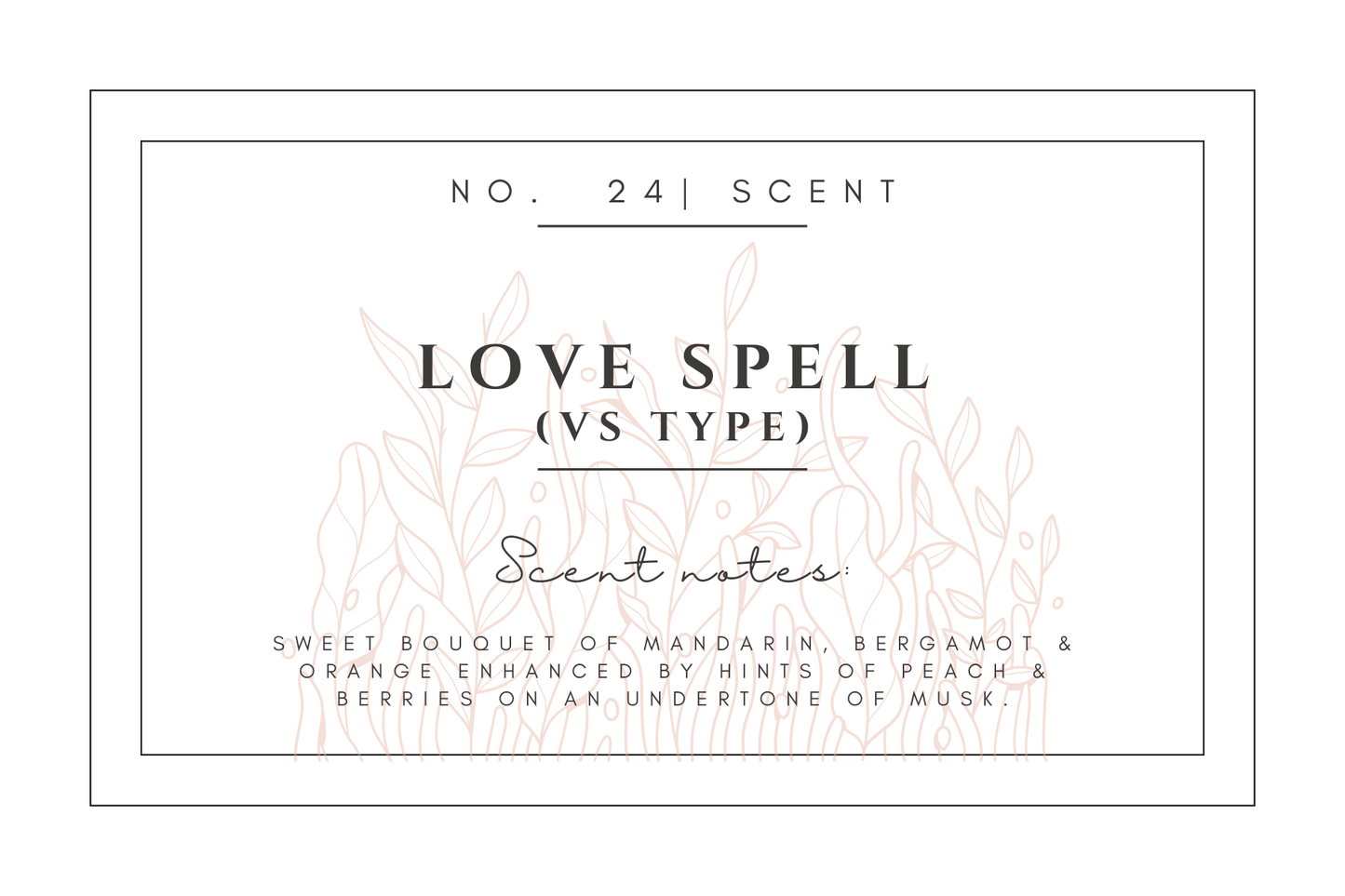 #24- Love Spell Premium scented beads