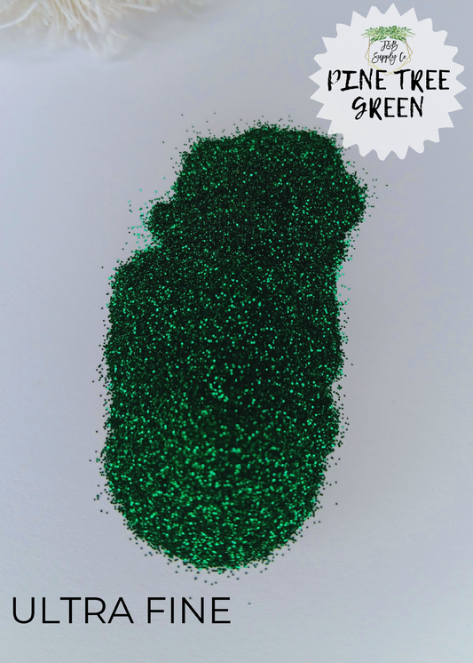 1.5oz Pine Tree Green Ultra Fine Glitter