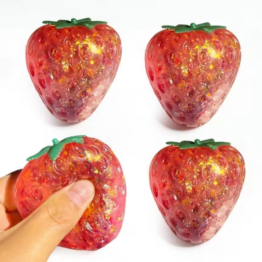 Strawberry Squishy Pre-order: ARRIVES around MAY 27TH: Fun booth fillers: Sensory toys