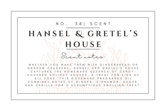#38- Hansel & Gretel's House Pre-scented beads