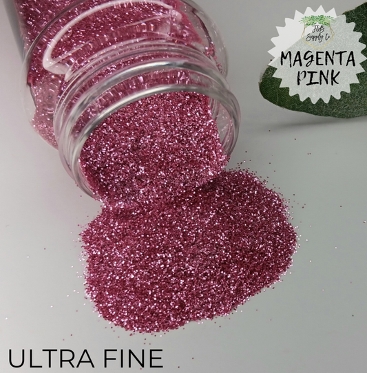 1.5oz Magenta Pink Ultra Fine Glitter