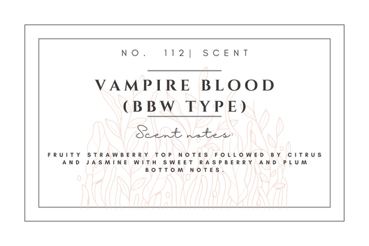 #112 Vampire Blood(bbw type) premium scented beads
