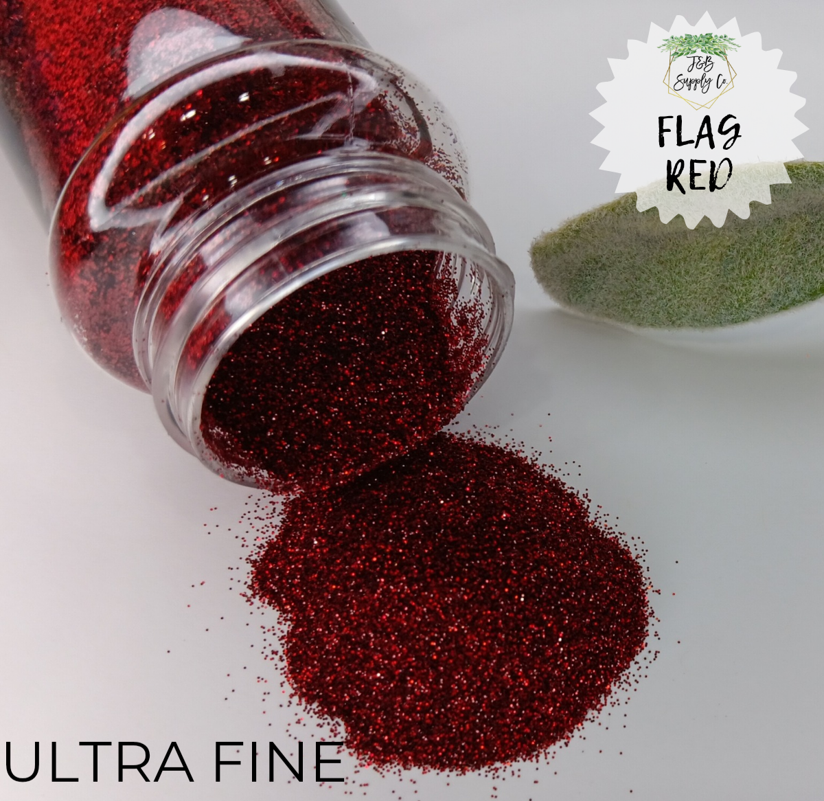 1.5oz Flag Red Utra Fine & Chunky Glitter Option