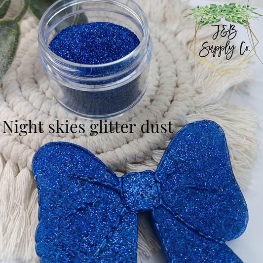 Night skies glitter dust - holographic shimmer